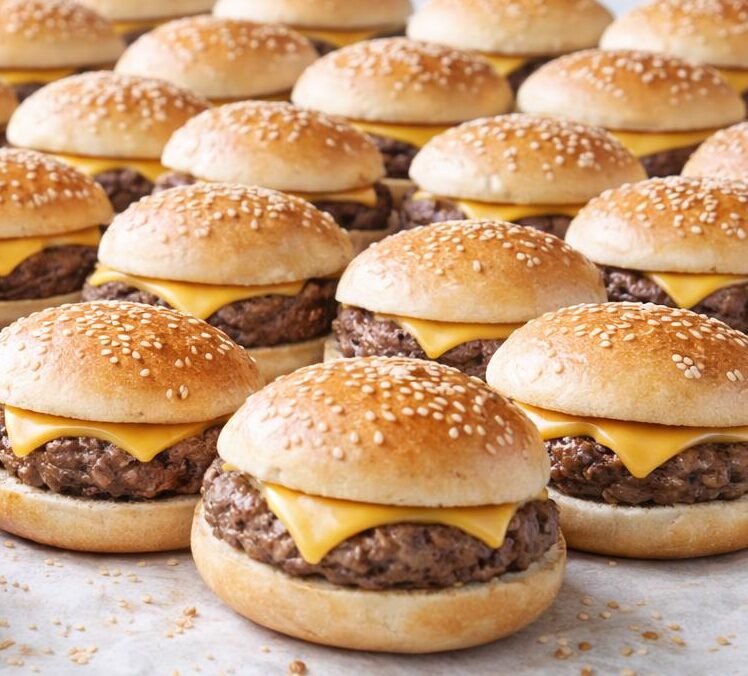 Mini cheeseburger